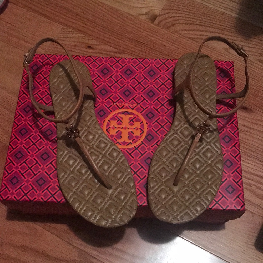 Tory Burch Marion Quilted Sandal